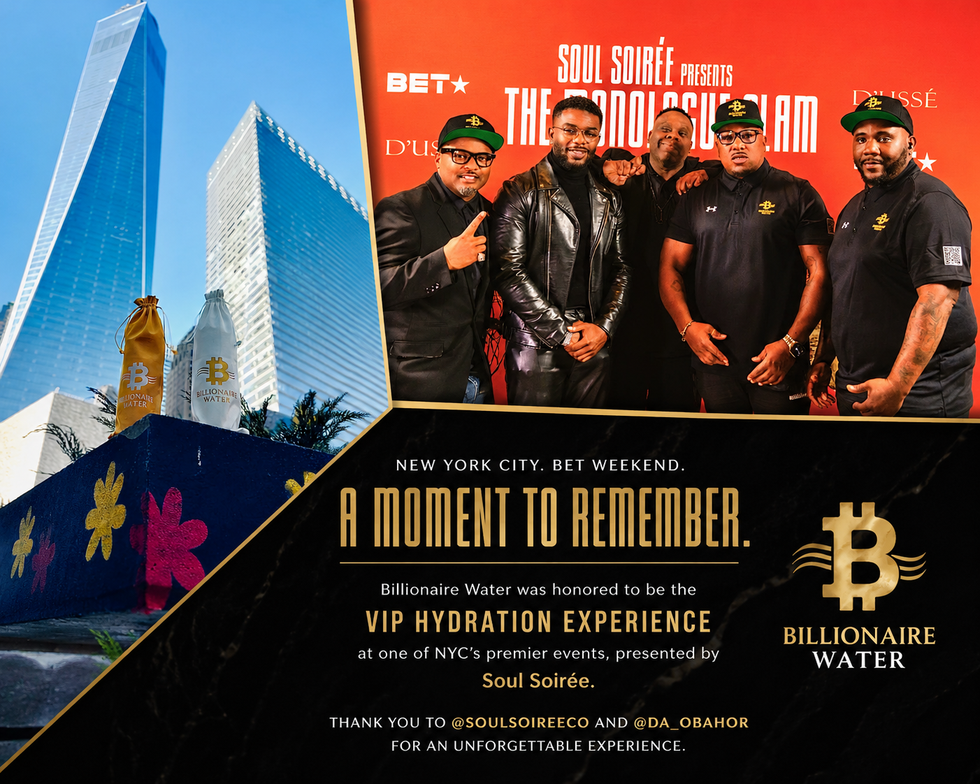 NYC - Soul Soiree feat Billionaire Water