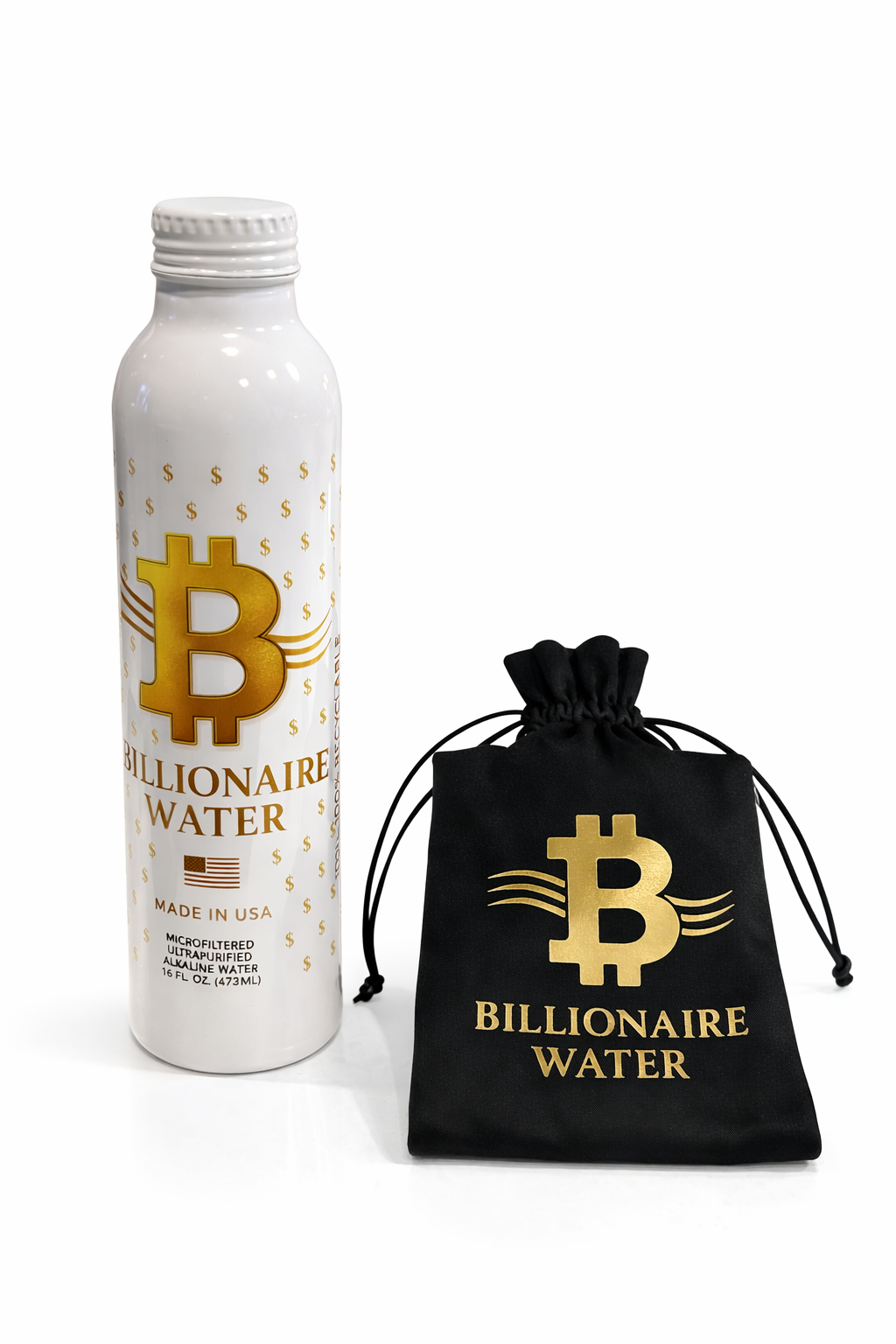 Billionaire Water w/Black Sleeve Limited
