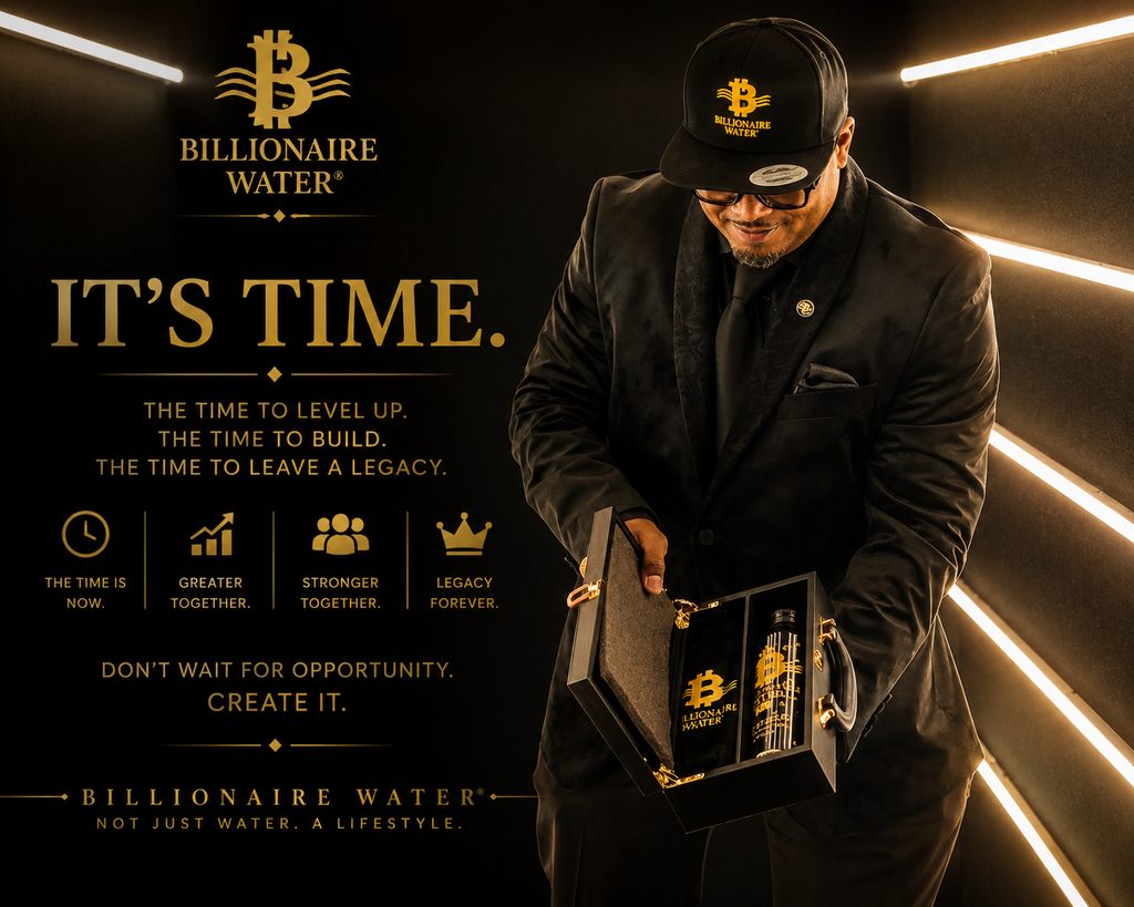 BILLIONAIRE WATER Bowery Suitcase Set