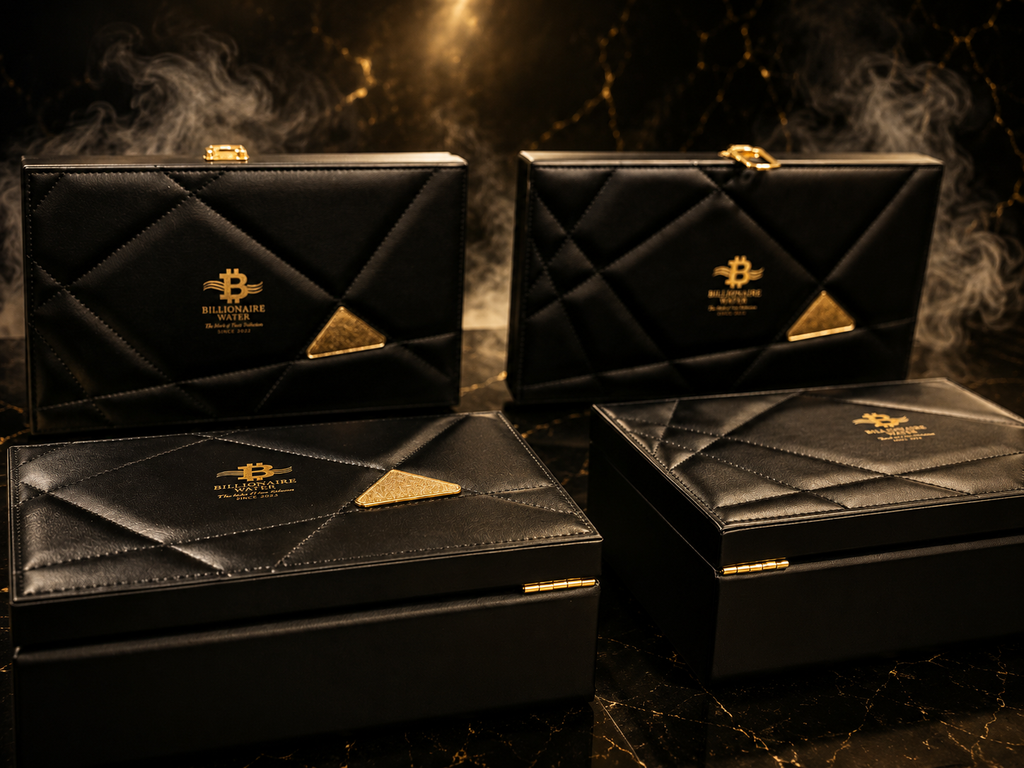 BILLIONAIRE WATER Bowery Suitcase Set