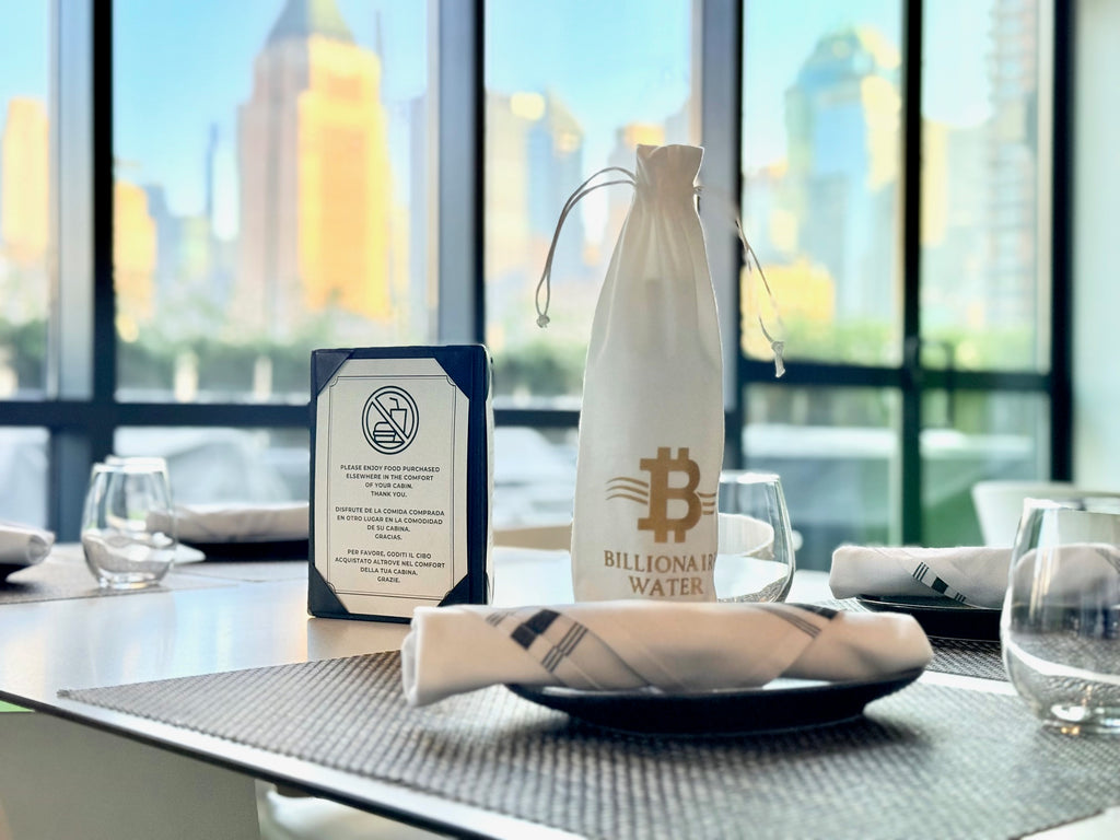 Billionaire Water w/White Sleeve