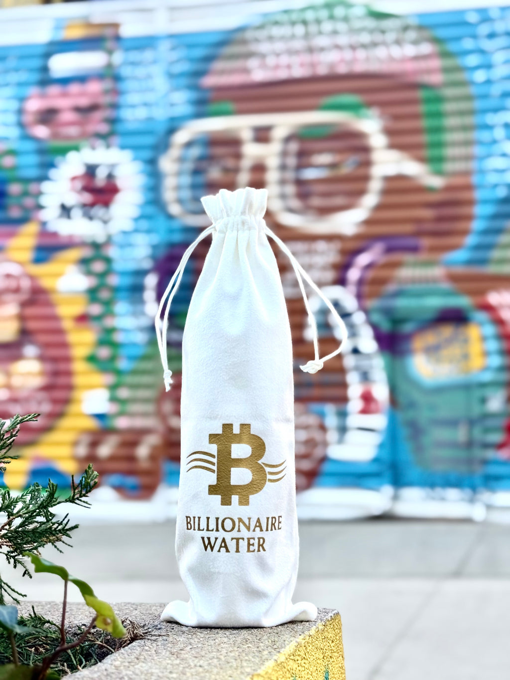 Billionaire Water w/White Sleeve