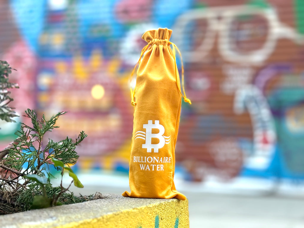 Billionaire Water w/ Gold Sleeve