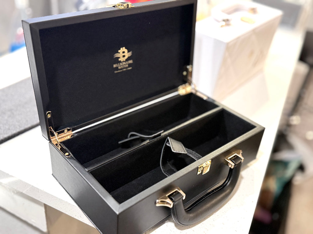 Billionaire Water Bowery Suitcase Black