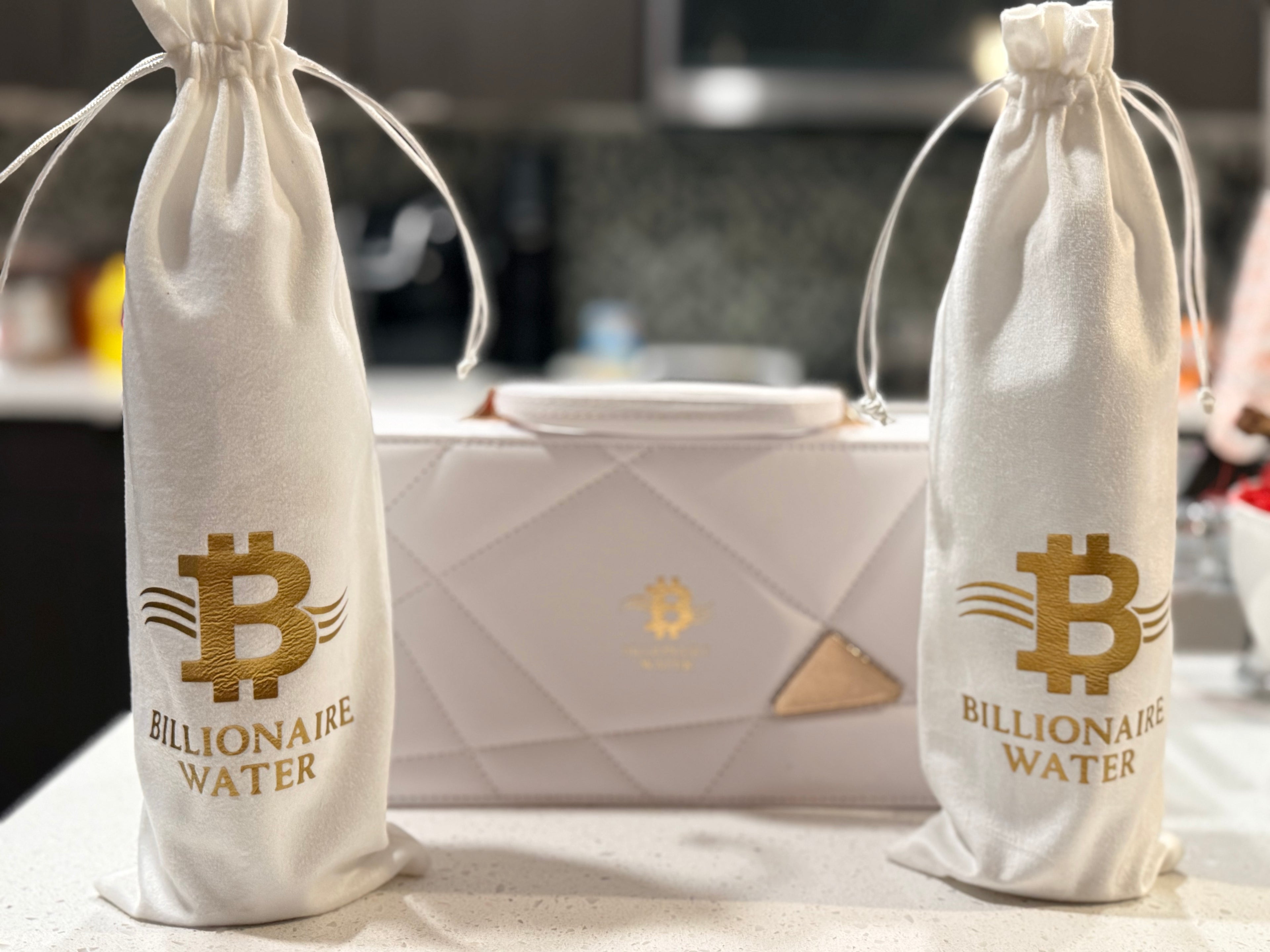 Billionaire Water White Bowery Suitcase