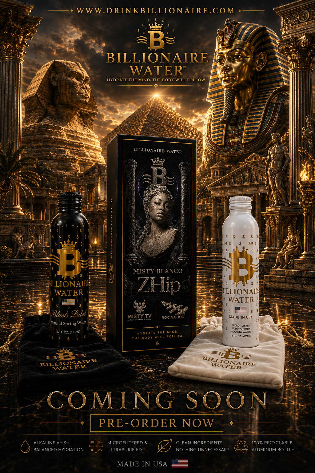 Misty TV / ROC Nation x BILLIONAIRE WATER